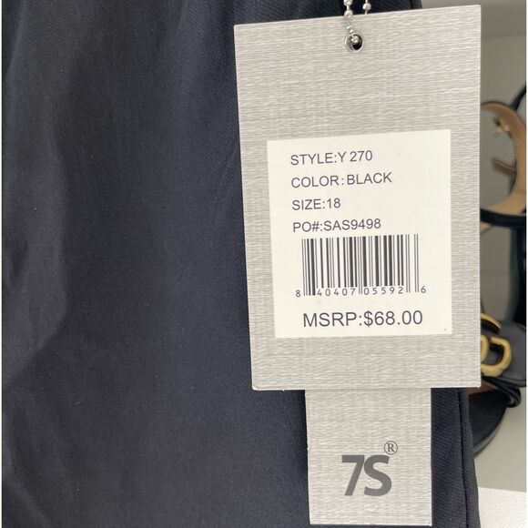 New Seven Souls Boy's Zip Pocket Drawstring Jogger Pants Beige Size 18 - Picture 4 of 14